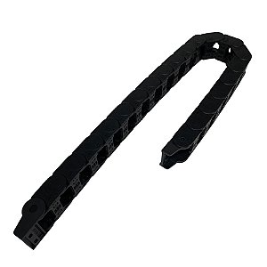 ESTEIRA PORTA CABOS 25X38MM INTERNO NYLON - ABERTA - 1 METRO