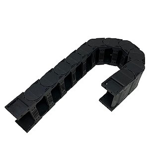 ESTEIRA PORTA CABOS 55X100MM INTERNO NYLON - SEMI FECHADA - 1 METRO