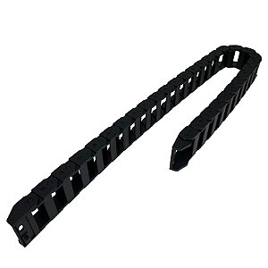 ESTEIRA PORTA CABOS 18X37MM INTERNO NYLON - ABERTA - 1 METRO