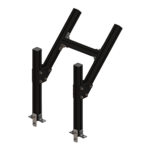 Suporte de Tela Superior – Cockpit Raf4Cross - Forseti