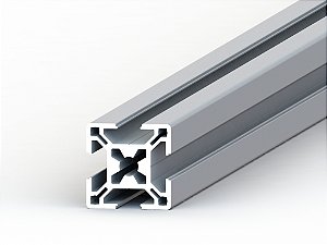 Perfil Estrutural em Alumínio 30x30 Centro M8 - Canal 8