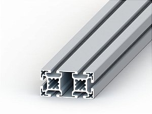 Perfil Estrutural em Alumínio 40x80 Básico - Canal 8