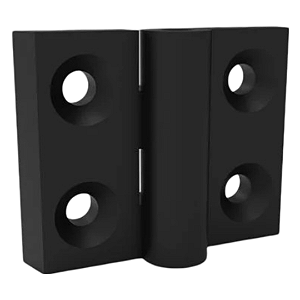 Dobradiça de Nylon 57x45mm - 35mm entre centros