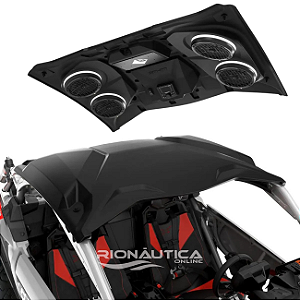 Teto com Sistema De Som Bluetooth X3 XRS - X3 DS - 2 Lugares Original Can-am 715004900
