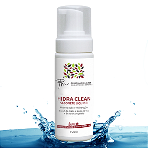 Limpeza, Controle do PH e Higienizaçao da Pele - Sabonete Líquido HIDRA CLEAN