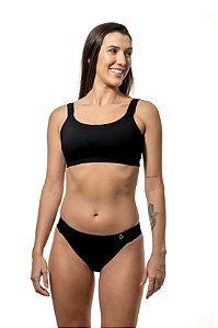 Biquíni Esportivo Drop Wind Preto