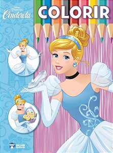 Livro Colorir Disney - Cinderela Rideel