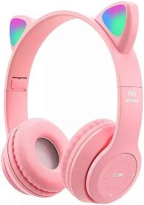 Fone De Ouvido Headset Gatinho Lef-950