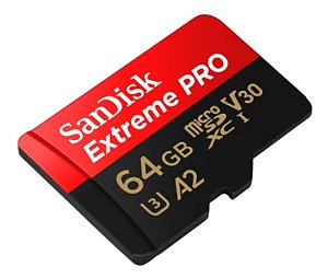 Cartão de Memória Sandisk Sdxc A2 Extreme Pro C10 v3 4k  XC1 Ultra Rápido 170mb/s 64GB
