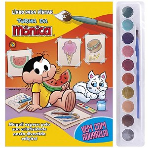 Turma da Mônica Livro para Pintar - Cascão