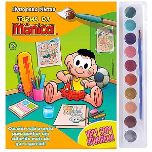 Turma da Mônica Livro para Pintar - Magali