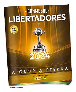 Libertadores 2024 - Álbum + 06 Envelopes (30 Cromos)
