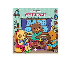 Livro Para Pintar - Comfy Goods Cute Home - Ciranda Cultural