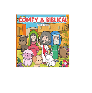 Livro Para Pintar - Comfy & Biblical - Livro De Colorir - Ciranda Cultural - Lançamento
