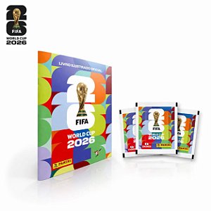 Álbum Brochura + 36 Envelopes - COPA DO MUNDO 2026