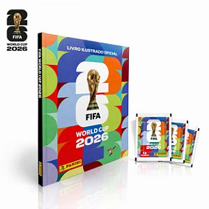 Álbum Capa Dura + 36 Envelopes - COPA DO MUNDO 2026