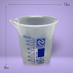 1057 - Copo Becker Plástico 150ml