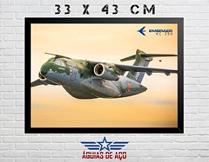 Quadro - KC-390 (33cm x 43cm)