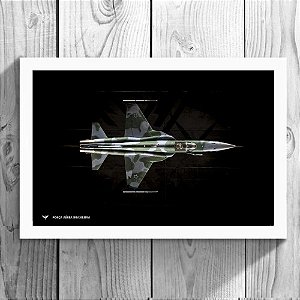 Quadro - F-5M FAB (20cm x 30cm)