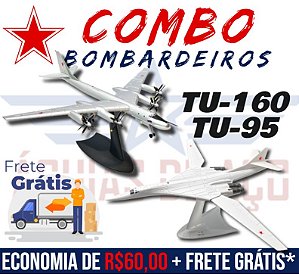 COMBO: TU-95 + TU-160 - 1:200 (GRANDES) - ECONOMIA DE R$60 + FRETE GRÁTIS