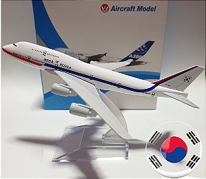 Boeing 747 - Avião Presidencial da Coreia do Sul - 1:400 - METAL