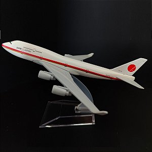 Boeing 747 - Avião Presidencial do Japão - 1:400 (METAL)