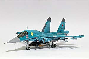 SU-34 FULLBACK - 1:72 (GRANDE) - PLASTIMODELO - RARO!