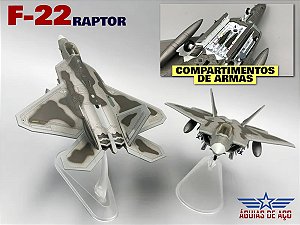F-22 RAPTOR  - Compartimentos de armas abertos - 1:100 - METAL