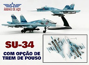 SU-34 FULLBACK - METAL - 1:100 - RARO! (2D)