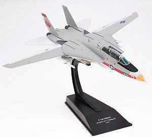 F-14 TOMCAT - METAL - COM ASAS DE GEOMETRIA VARIÁVEL (1:100) (2B)