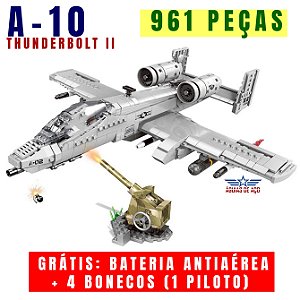 A-10 - Blocos de montar - 961 peças - GRANDE (40 cm)