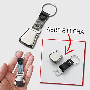 Chaveiro - Cinto de Segurança de Avião