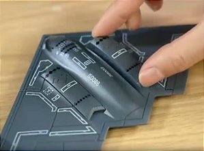 B-2 SPIRIT (26CM) - Fácil Montagem - NÃO precisa pintar/colar