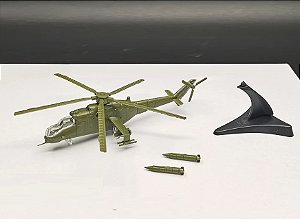 MI-24 HIND - Fácil Montagem - NÃO precisa pintar/colar