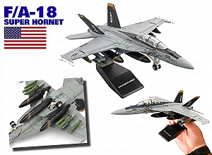 F/A-18 Super Hornet (TOP GUN MAVERICK) - 26cm - Com opção de trem de pouso e partes móveis