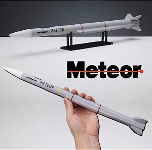 Míssil METEOR (Gripen) 45cm - Impressão 3d de alta qualidade