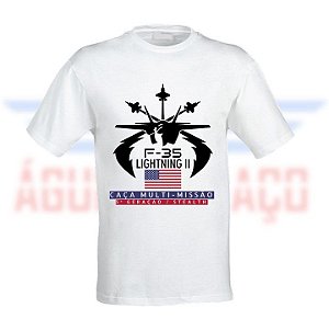 Camiseta F-35 Lightning II  (cód. 4-8)
