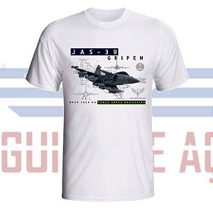 Camiseta - JAS-39 GRIPEN (cód. 4-19)