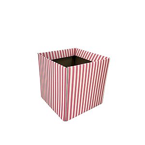 CACHEPOT QUADRADO - 14X14X14,5CM