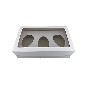 CAIXA PARA OVO DE COLHER - 3X 150G