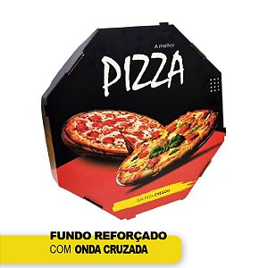 Caixa para pizza 35cm I Caixa Genérica com impressão - Prolares Store -  Caixas de papelão - Embalagens de papelão - Caixa de papelão Jundiai