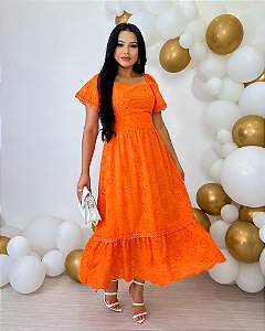 Vestido Lese de Algodão 3417