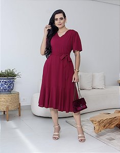Vestido Midi Viscolinho 2373