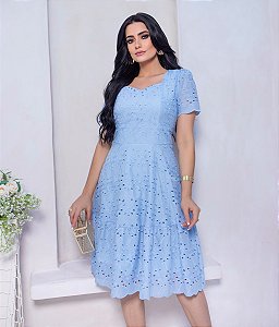 Vestido Lese Algodão