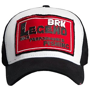 Boné de Pesca BRK Ref 012 Legend Vermelho