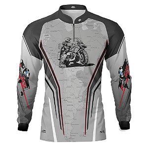 Camisa Motociclista BRK Moto F800 GS com UV50 +