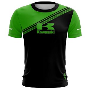 Camiseta Motociclista BRK Kawasaki com UV50+