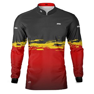 Camisa de Pesca BRK RedLine com UV50 +