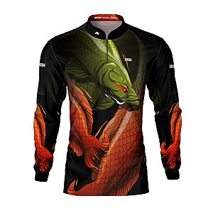 Camisa de Pesca BRK Pirarucu com UV50 +