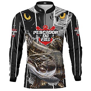 Camisa de Pesca BRK Pescador da Fiel Traíra com UV50 +